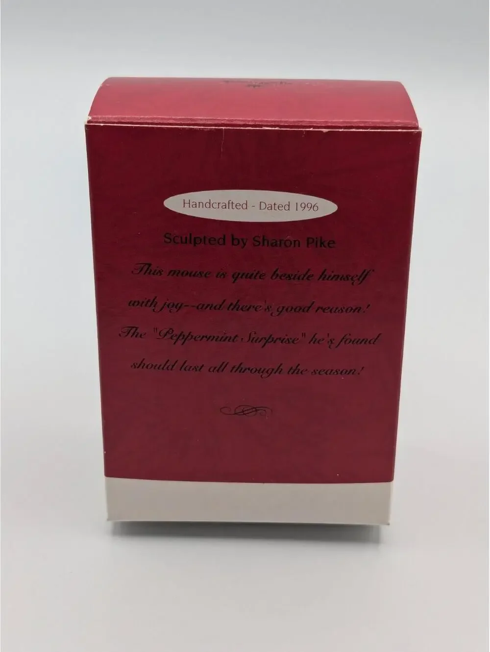 Hallmark Keepsake Peppermint Surprise 1996, Vintage Christmas Ornament